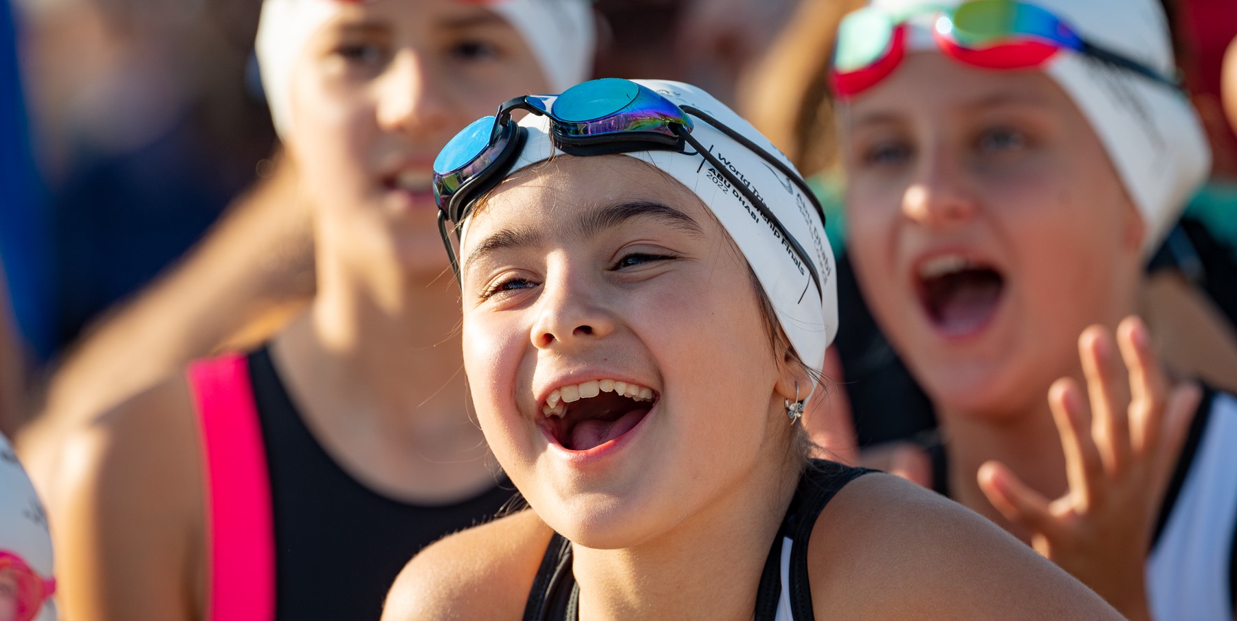 Next Generation of Triathletes Compete 2024 World Triathlon