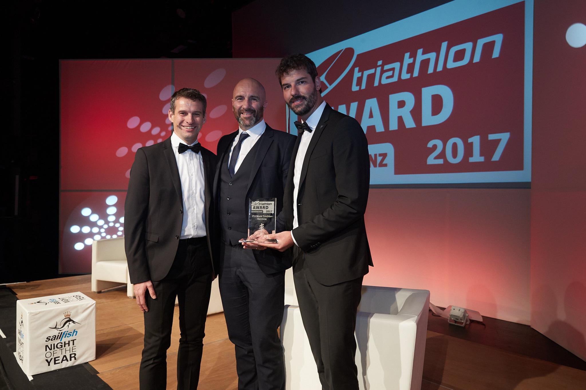 HAMBURG WASSER WORLD TRIATHLON WINS BEST SHORT DISTANCE AWARD